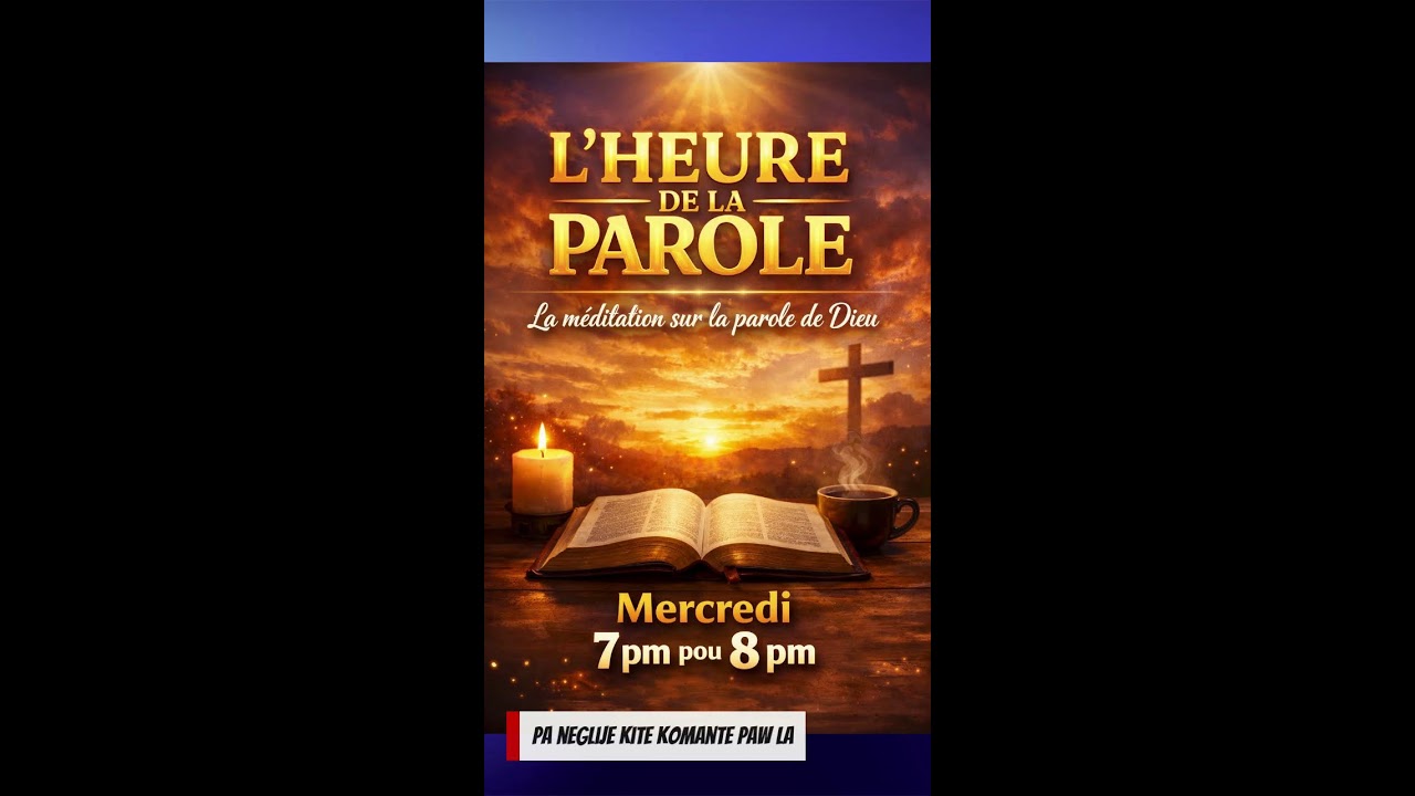 LA MÉDITATION SUR LA PAROLE DE DIEU!  Kisa la priye ye?