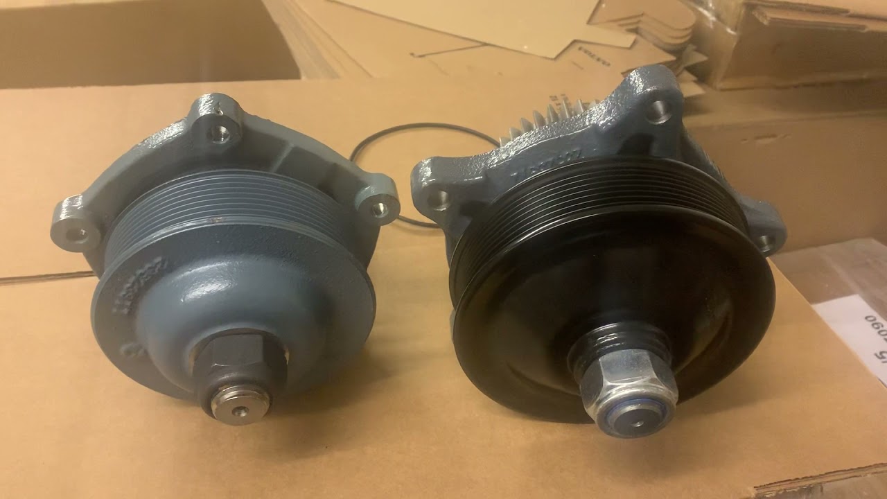 Accessory drive for Detroit 14L compare to 12.7L