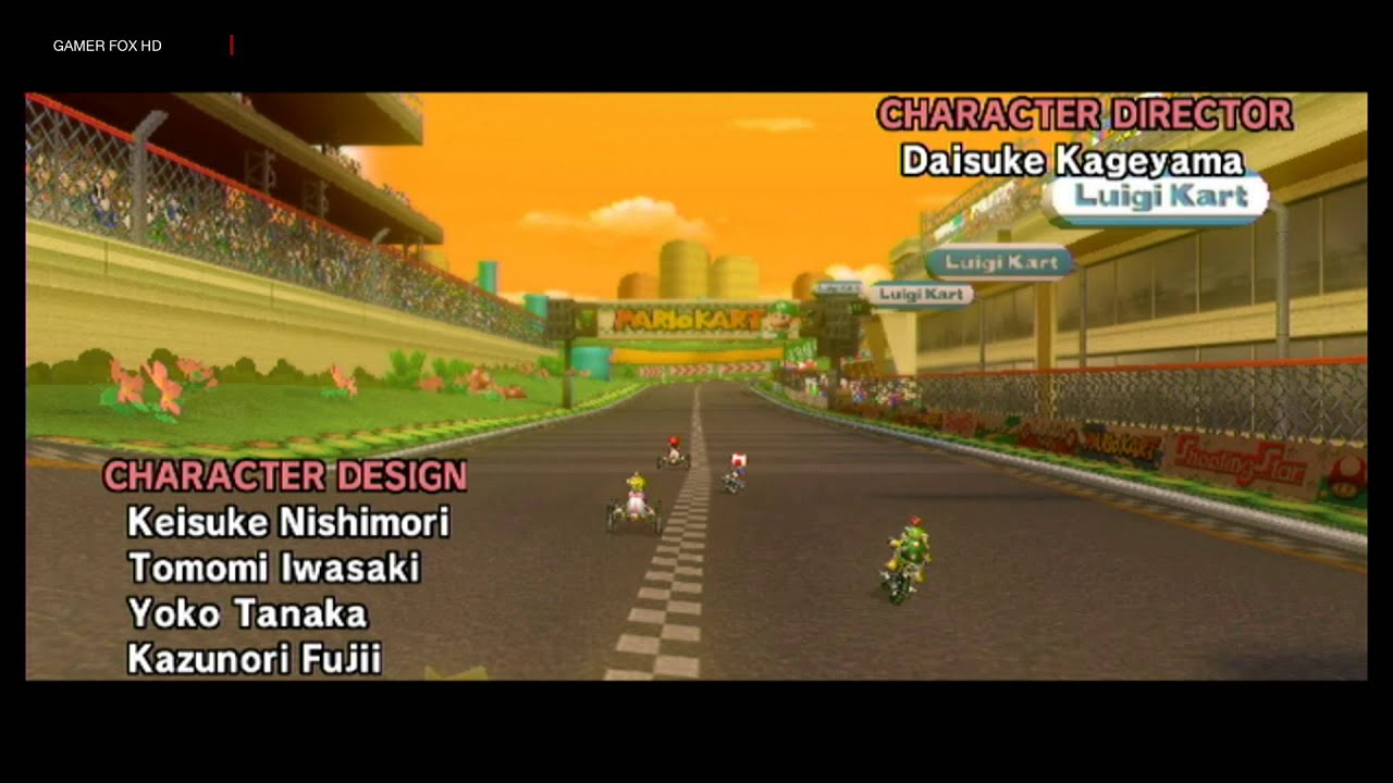 Mario Kart Wii Ending