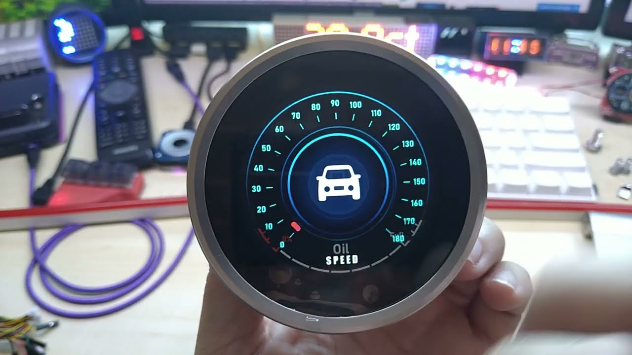 MaTouch ESP32-S3 Rotary IPS Display with Touch 2.1&ldquo; ST7701 from Makerfabs, review by #Hayri Part 1