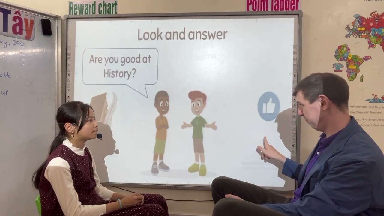 Anna 2 | Speaking test Vi4 - GMF3: Unit 1,2 