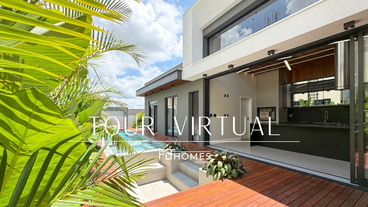 Tour completo: casa de alto nível à venda em Indaiatuba | Condomínio Villa dos Pinheiros