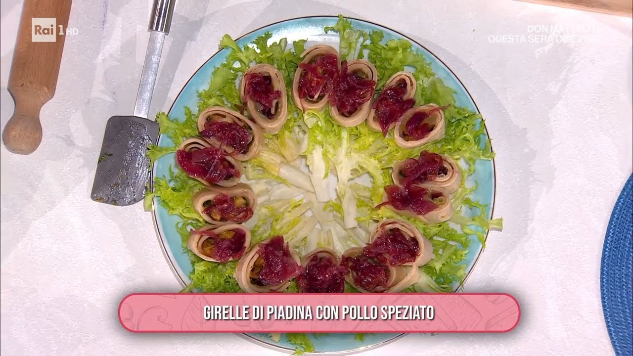 Girelle di piadina con pollo speziato - È sempre mezzogiorno 05/02/2026