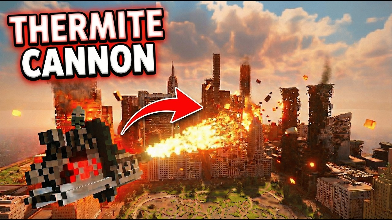 Thermite Cannon vs New York City | Teardown Physics