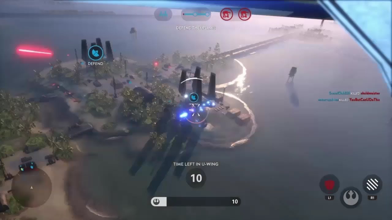 Star Wars Battlefront (2015): Rogue One - Scarif DLC Gameplay (No Commentary)
