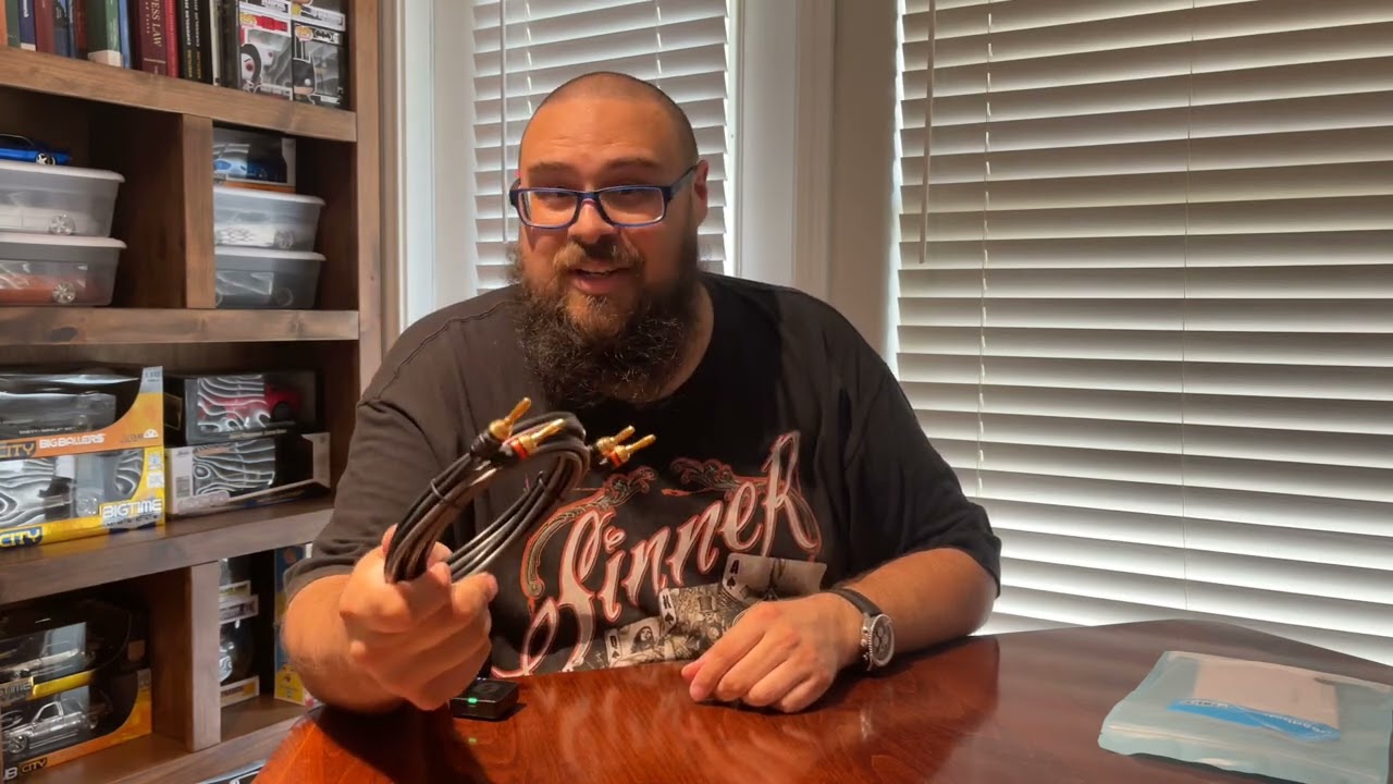 Unboxing of Sewell Deadbolt speaker wire 
