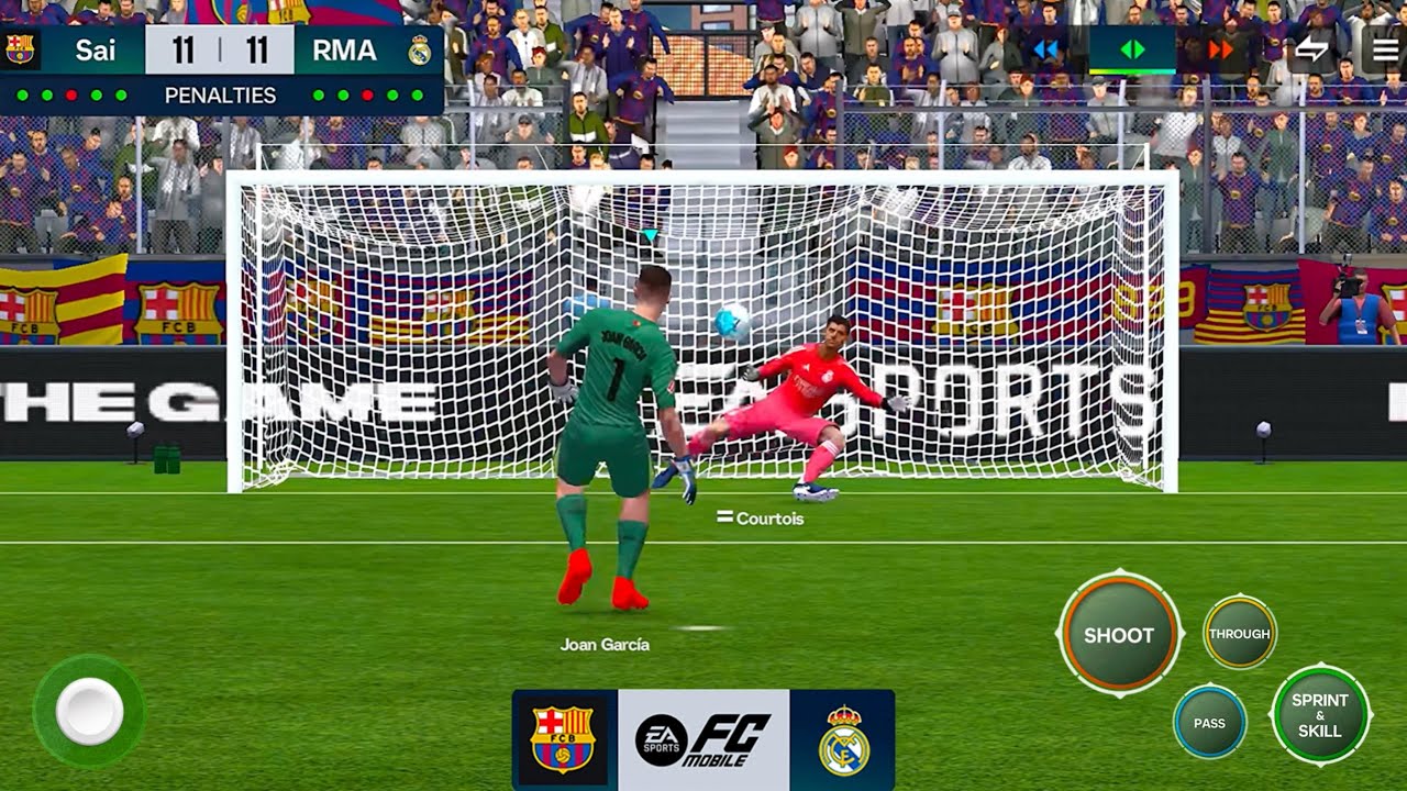 Fc Mobile Penalty Shootout #52 FC Barcelona Vs Real Madrid CF #fcmobile26