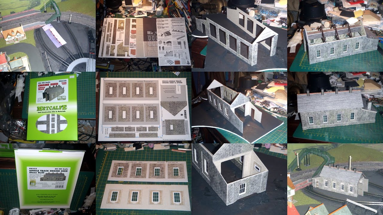 OO Gauge 55, Metcalfe Single Track Engine Shed