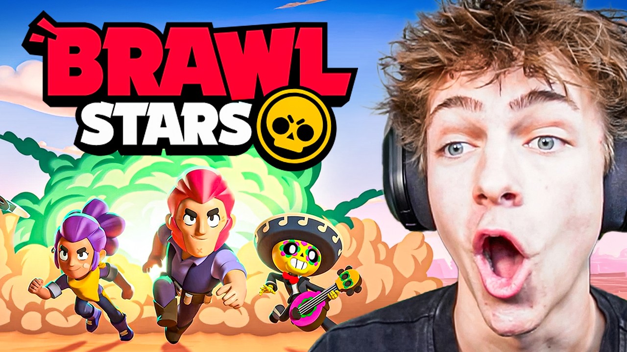 I FINALLY PLAYED BRAWL STARS..