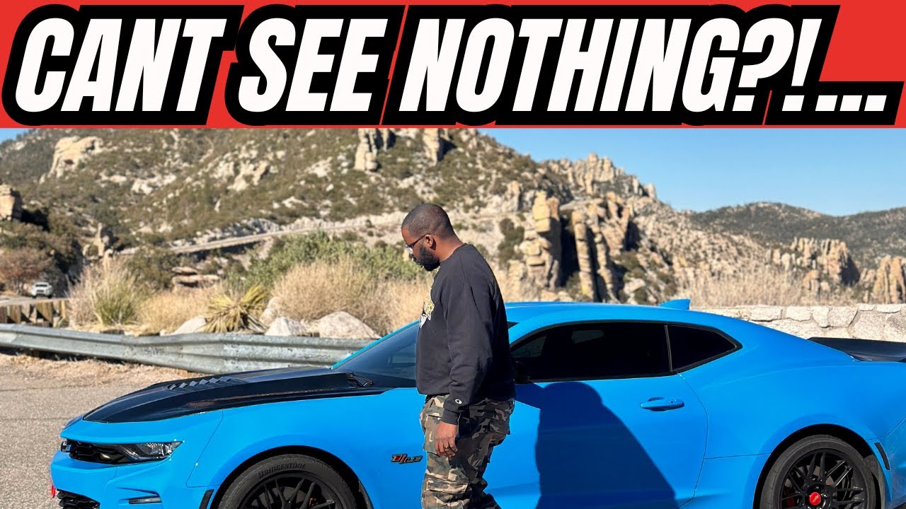 50-55% Windshield Tint on the Camaro SS 1LE | How Bad Is It?! POV Day & Night Drive