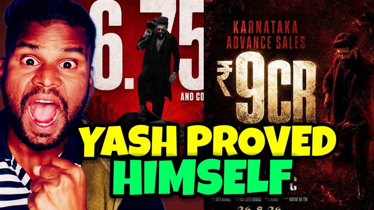 TOXIC Hindi Dubbed Advance Booking | Full TABAAHI 🔥 | Massive Prediction | YASH | Kamal Kumar