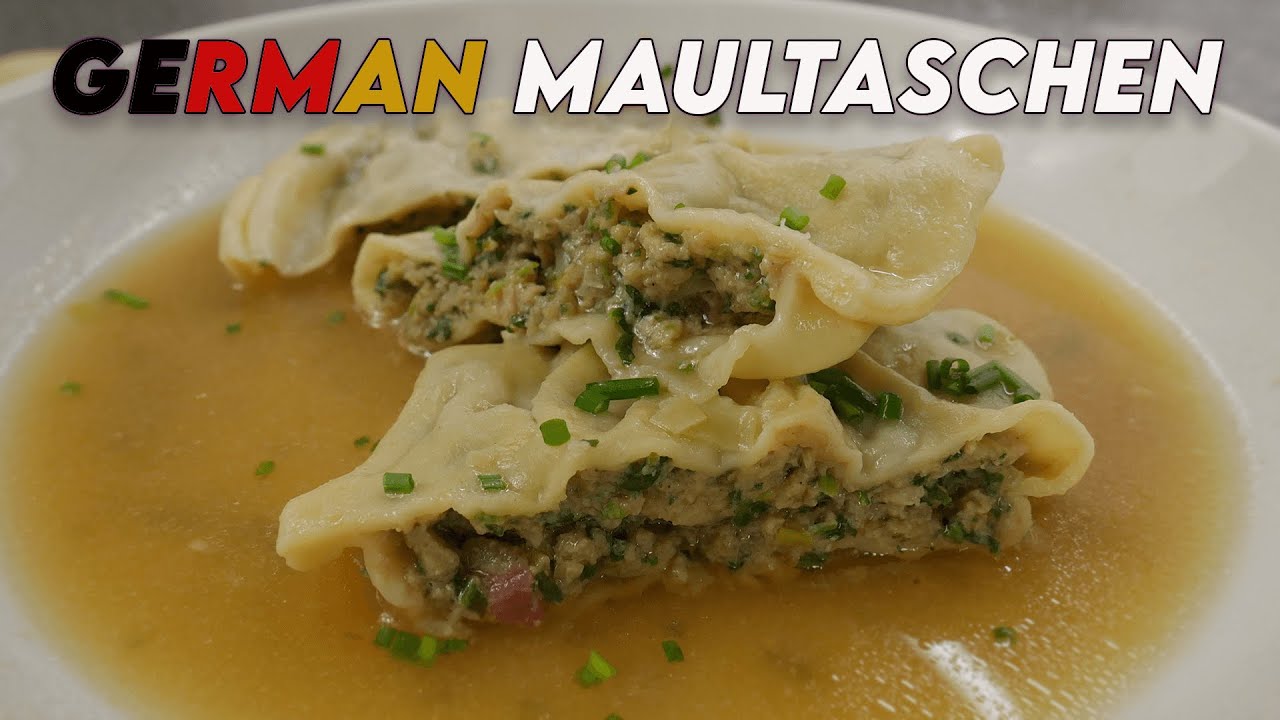Maultaschen, The German Classic!