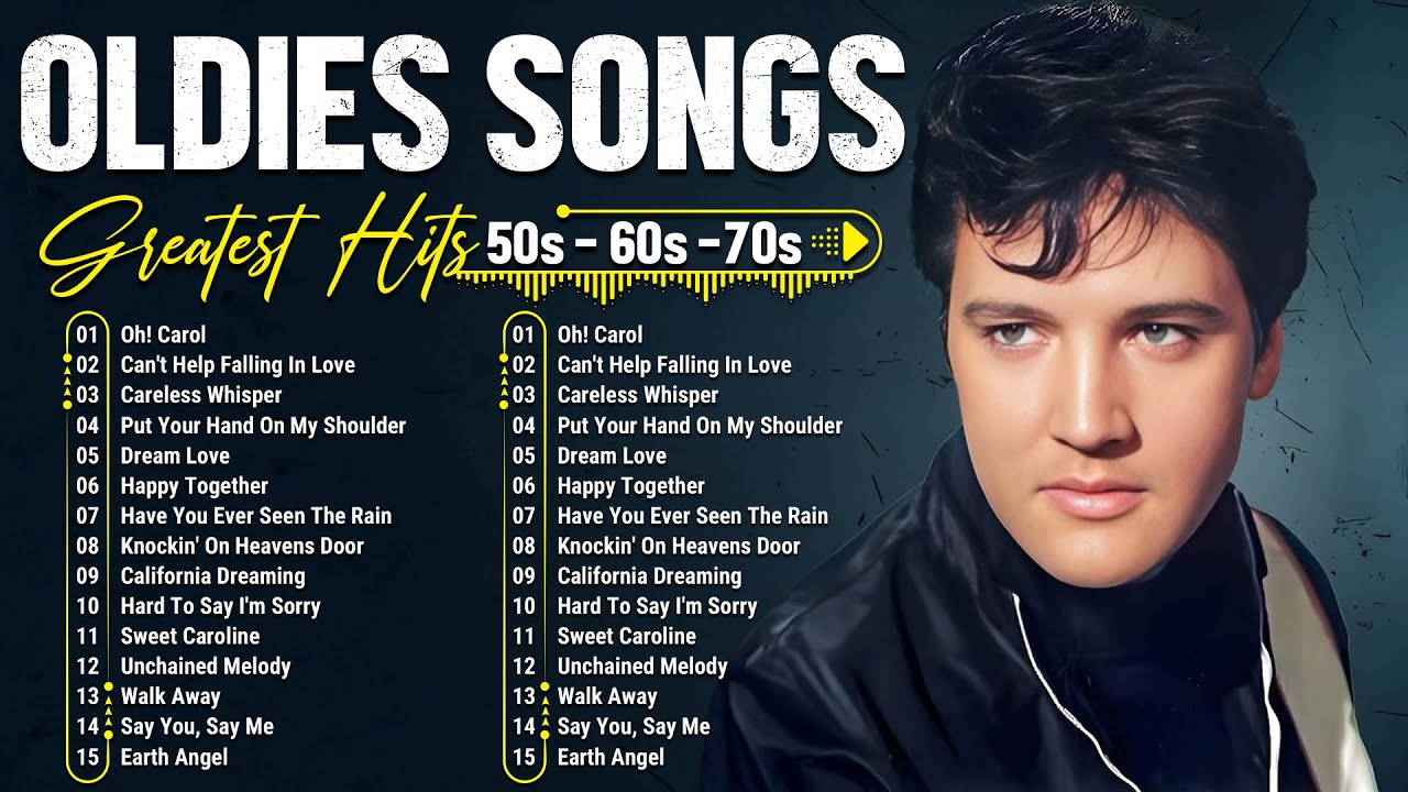 Oldies But Goodies 50s 60s 70s 📀 Elvis Presley, Paul Anka, Tom Jones, Andy Williams, Engelbert