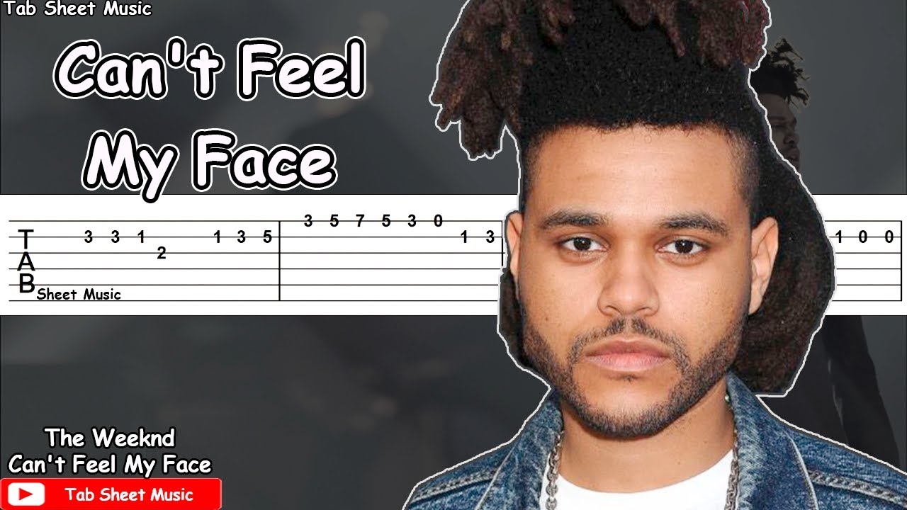 The Weeknd - Can't Feel My Face Guitar Tutorial