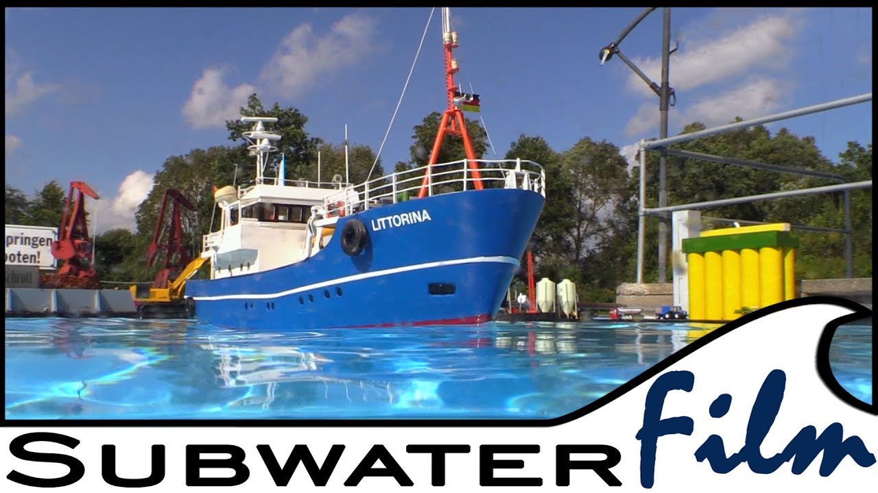 RC Ships | MARITIME TRAFFIC in Port of Aukrug - 2017