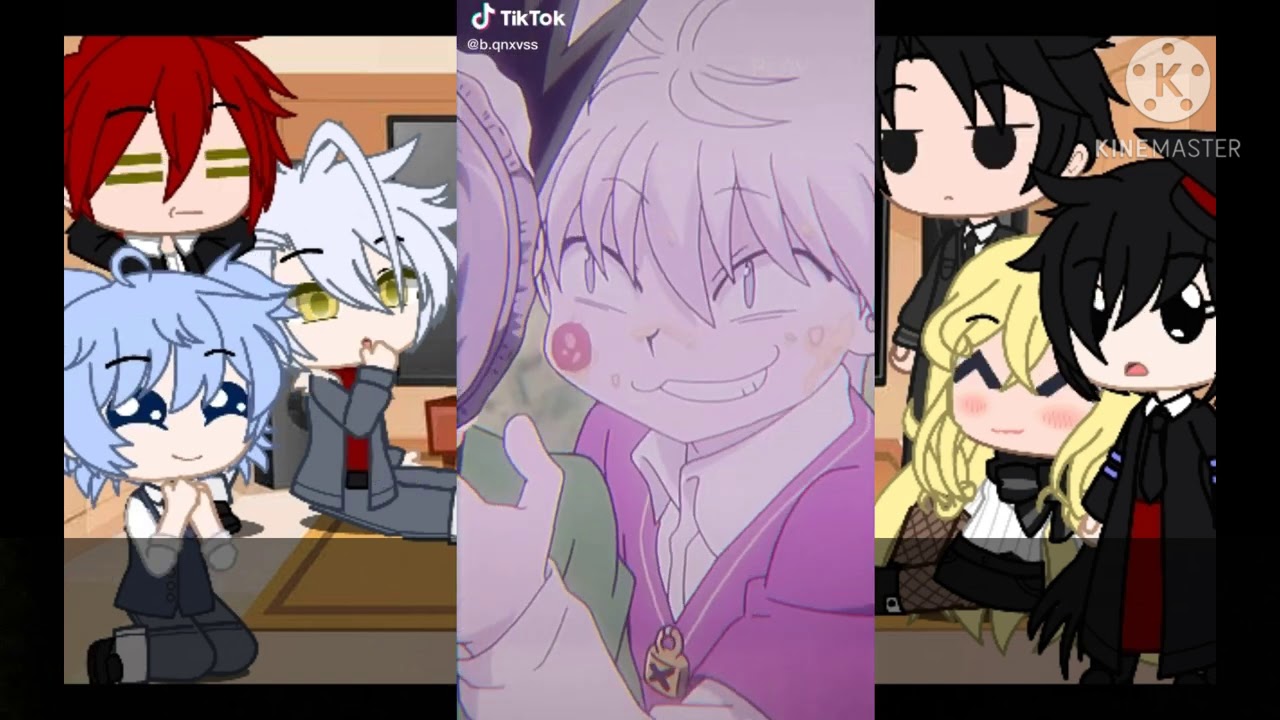 Assassination classroom reacts to killua(short)