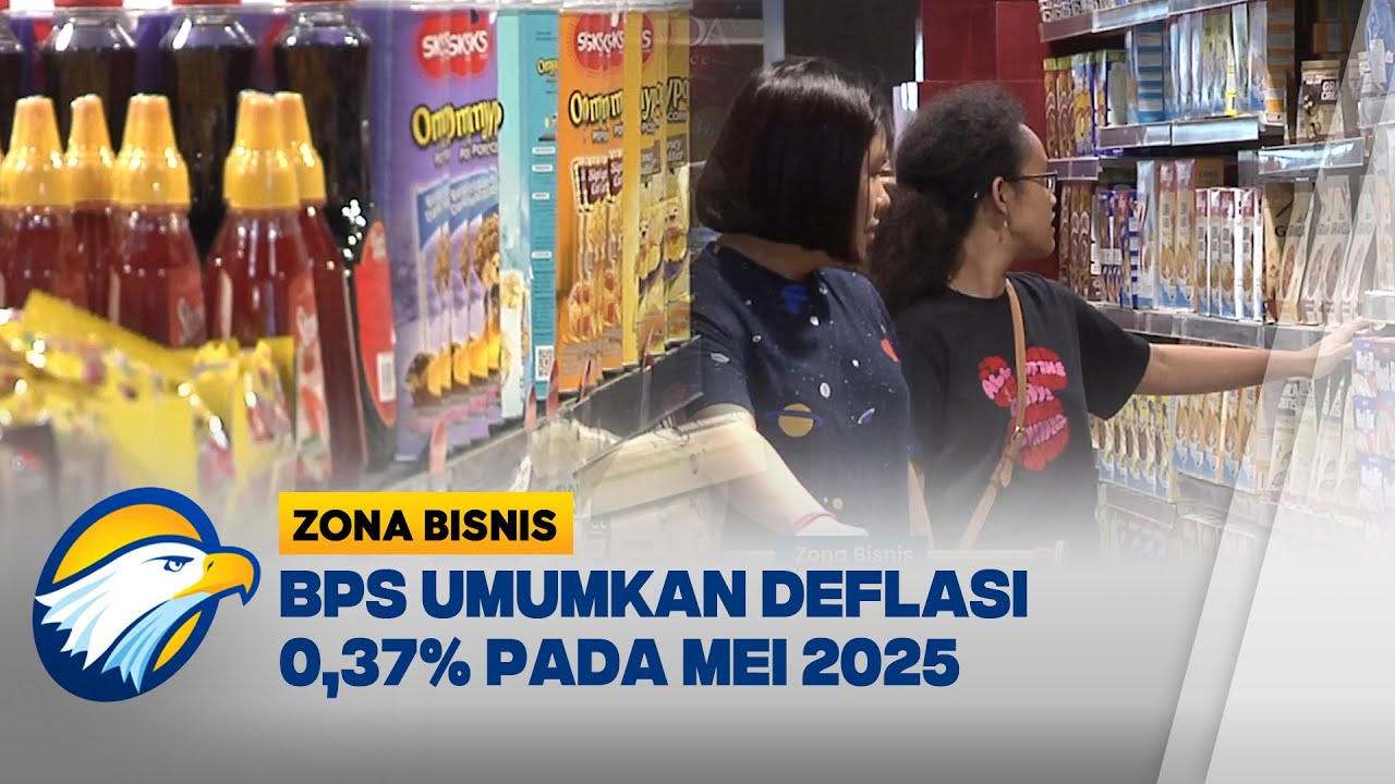 Indonesia Alami Deflasi 0,37 Persen, Harga Sembako Turun? [Zona Bisnis]