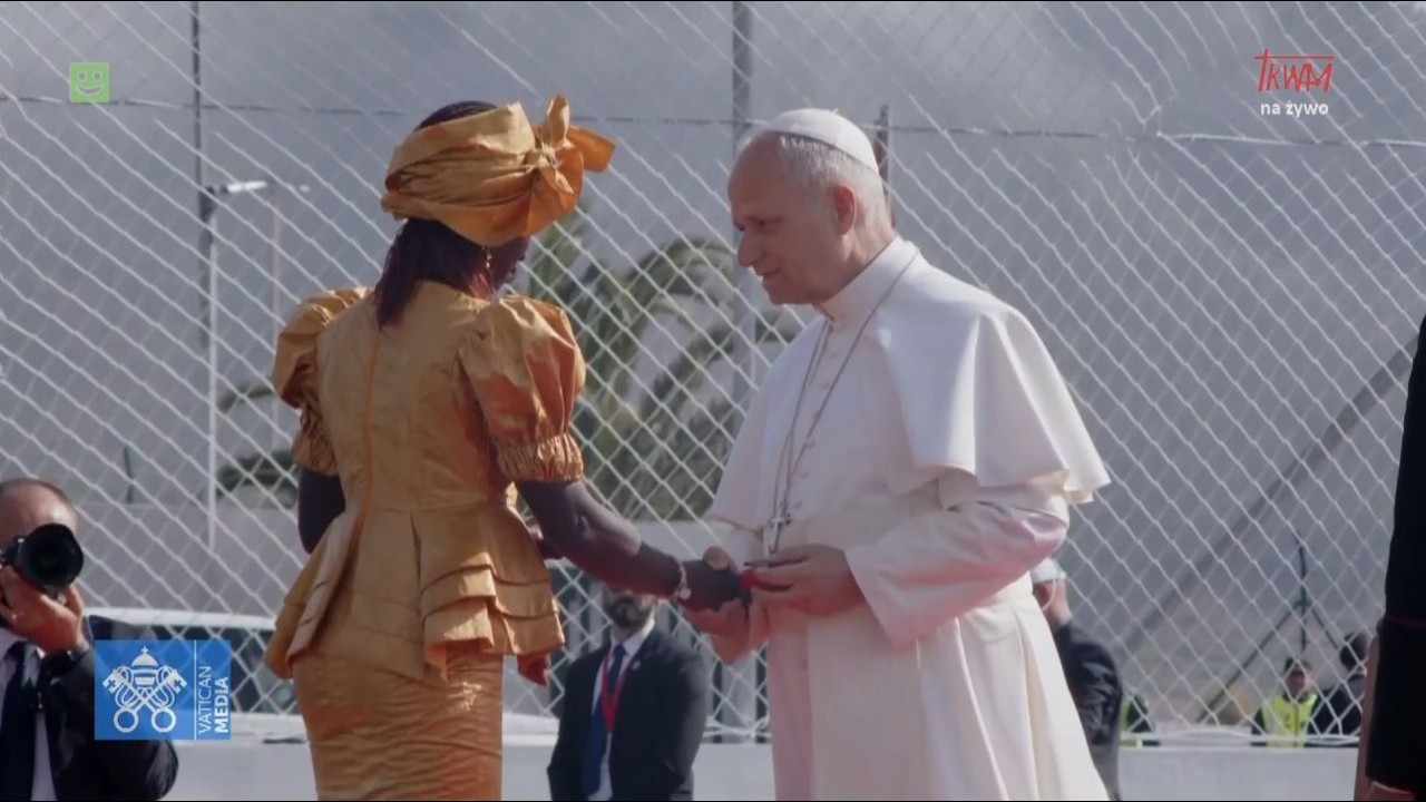Apostolic Journey of Pope Leo XIV to Spain: Meeting with migrants from the 