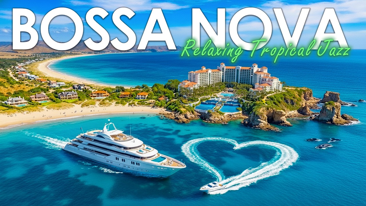 Peaceful Bossa Nova Jazz ~ Gentle Jazz Grooves For Mood Boost, Work & Study