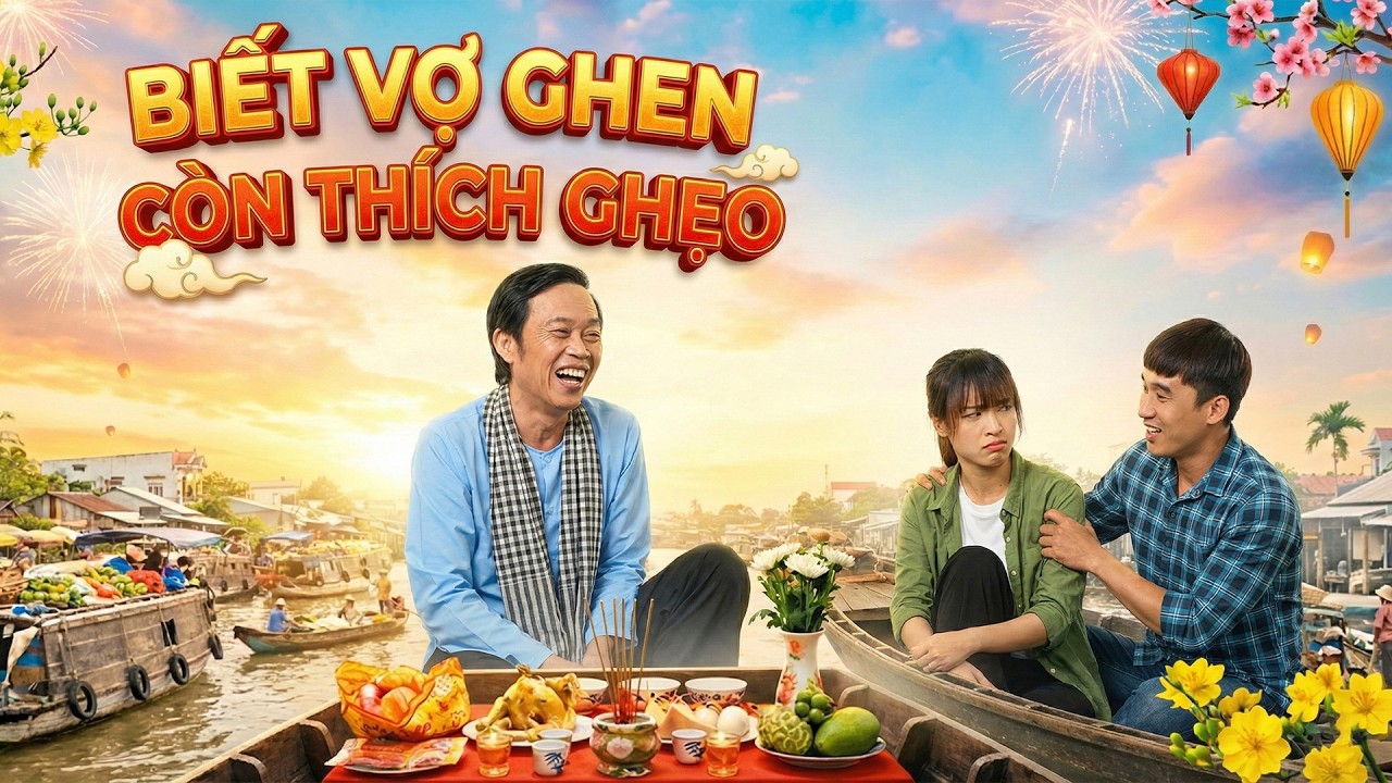 BIẾT VỢ GHEN CÒN THÍCH GHẸO - Hài Tết 2026 🧨 Hài Tết Hoài Linh - Phim Hài Tết Việt Nam