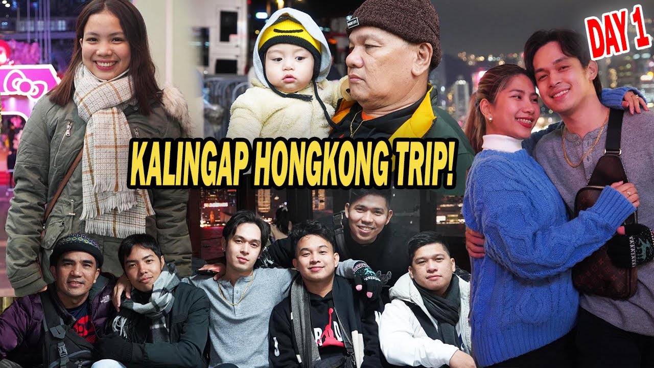 KALINGAP HONGKONG TRIP! JOY KINABAHAN, EDU AT JOMAR DI MAKAPANIWALA! (DAY 1)