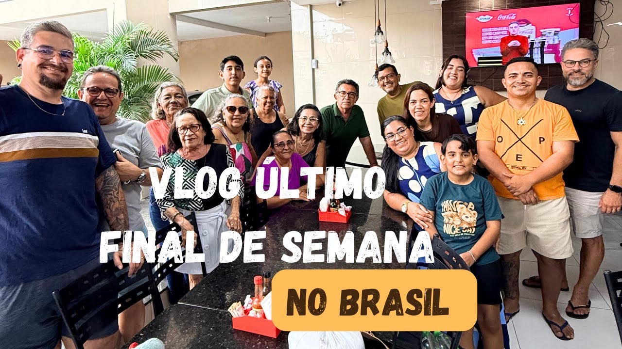Vlog: Último final de semana no Brasil- Cartório, Praia, Jantar em Família e muito mais 