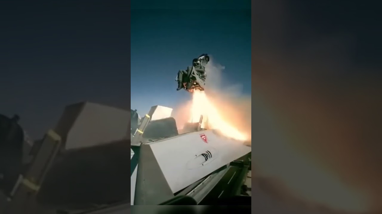 OMG!😱Live Seat Ejection in Emergency Fighter Jet ☠️☠️