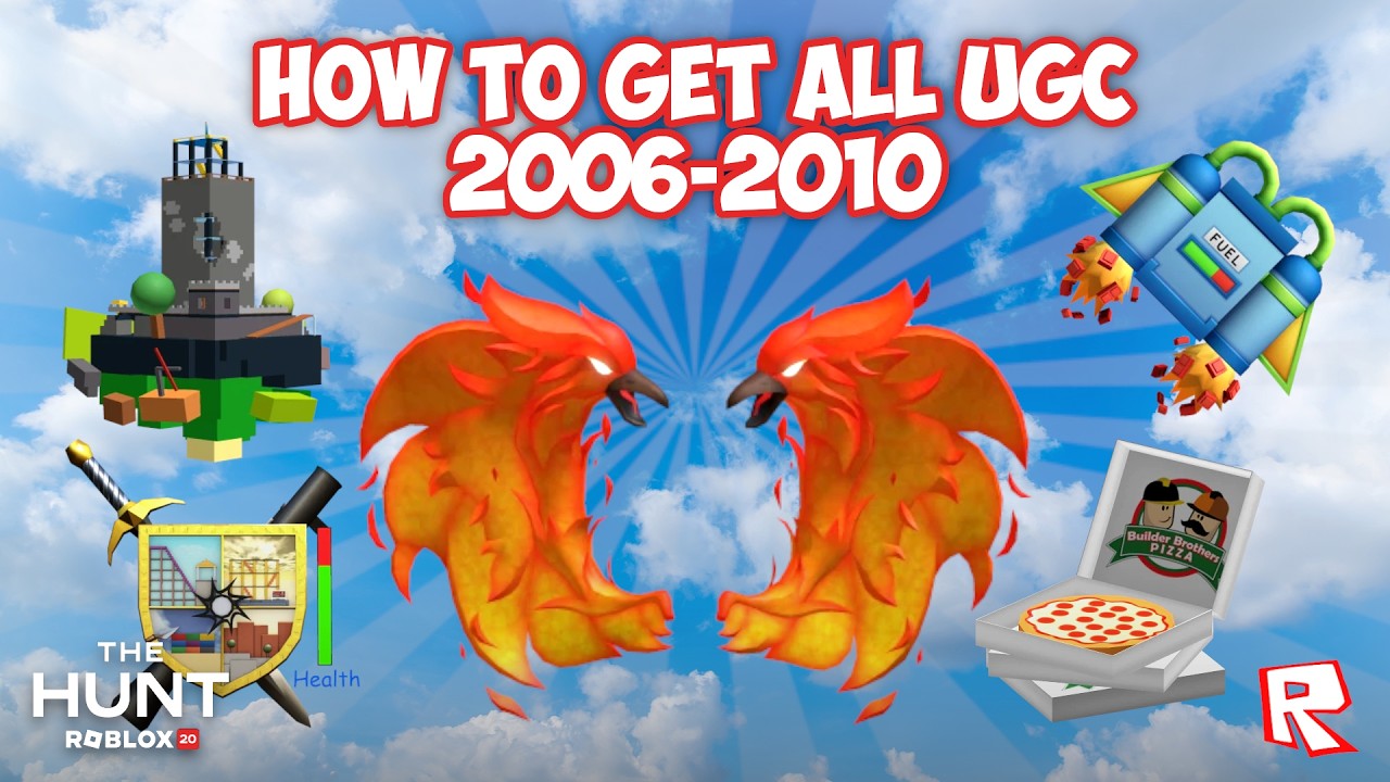 2006-2010 How to GET ALL UGC in The Hunt: Roblox 20 [EVENT]