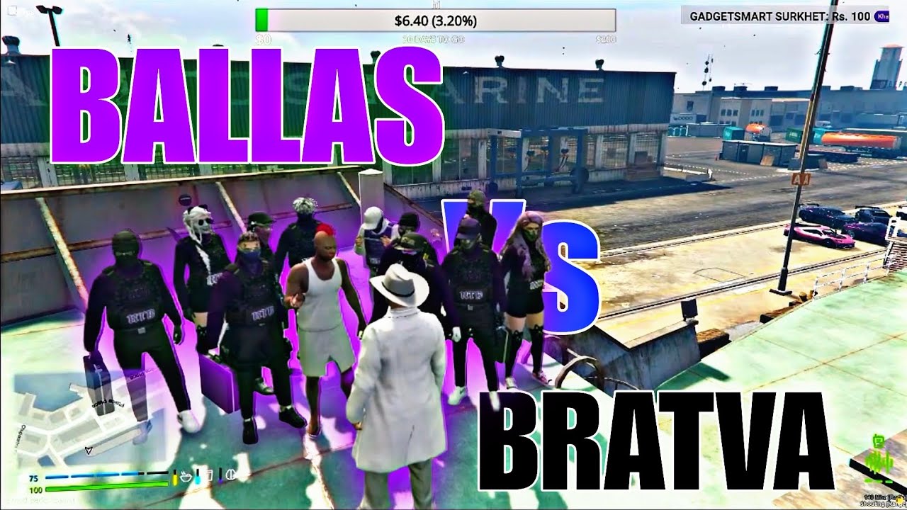 @chaudagharey @MrJuniorOfficial BALLAS VS BRATVA || PART-1 ||BALEN CITY CLIP #balencity #bcrp