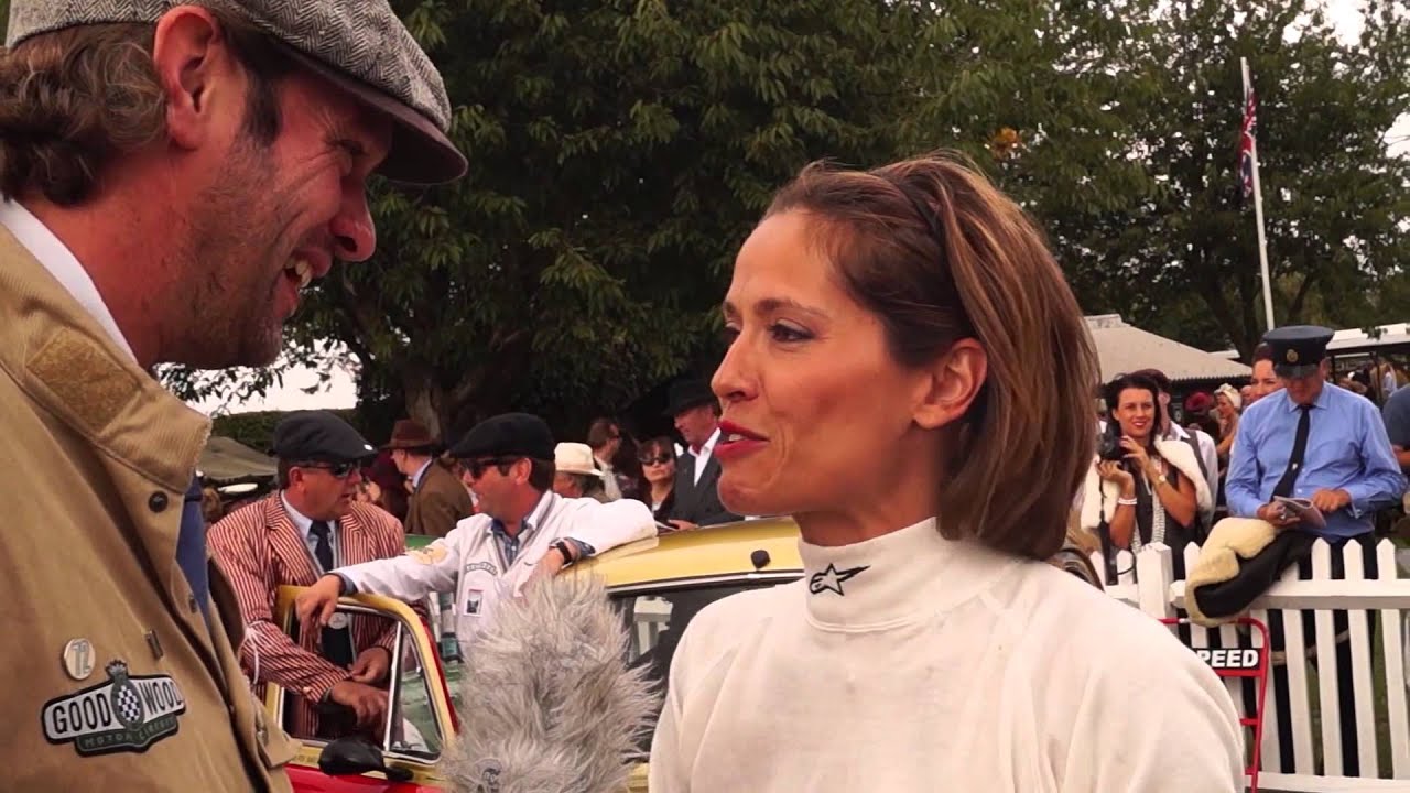 Amanda Stretton and the 1951 Jaguar Mk7