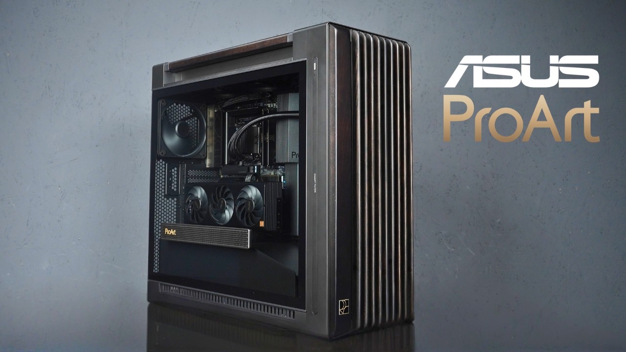 Vertical GPU ASUS ProArt PA602 Wood Edition PC Build | Content Creators Dream in 2026 | 9950X3D