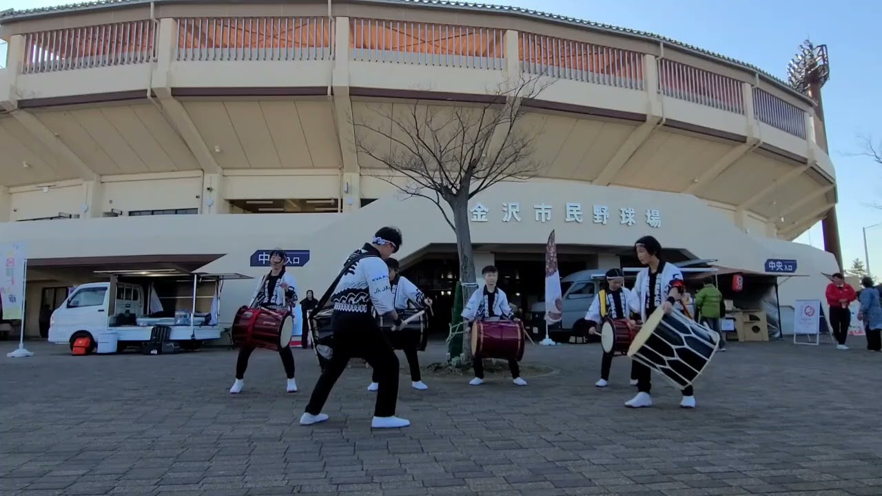 2026/2/21 グルスポPARK⚾️　第二部　「序」　加賀豊年太鼓保存会