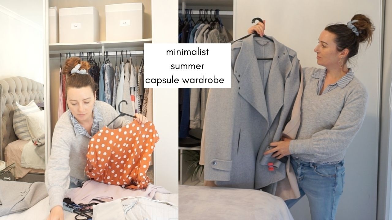 Minimalist capsule wardrobe/summer wardrobe