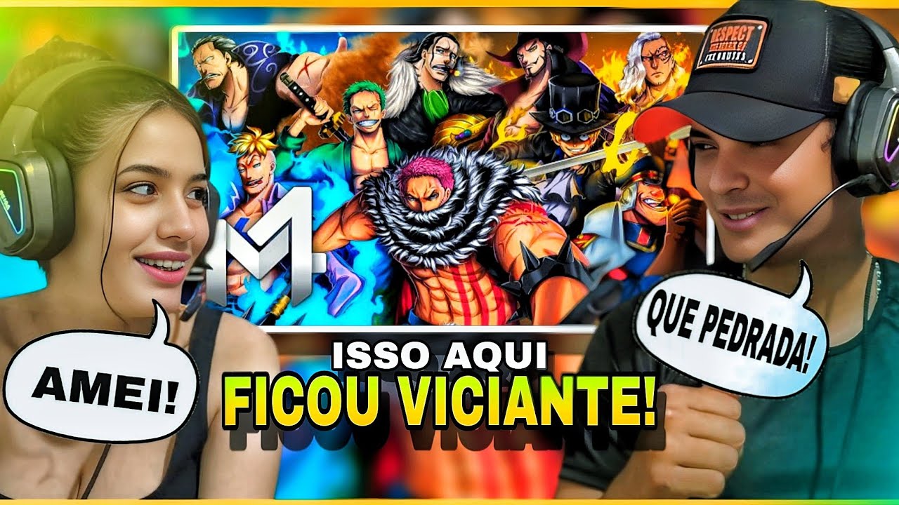 Comandantes (One Piece) - Braço Direito | M4rkim - Casal React 🔥