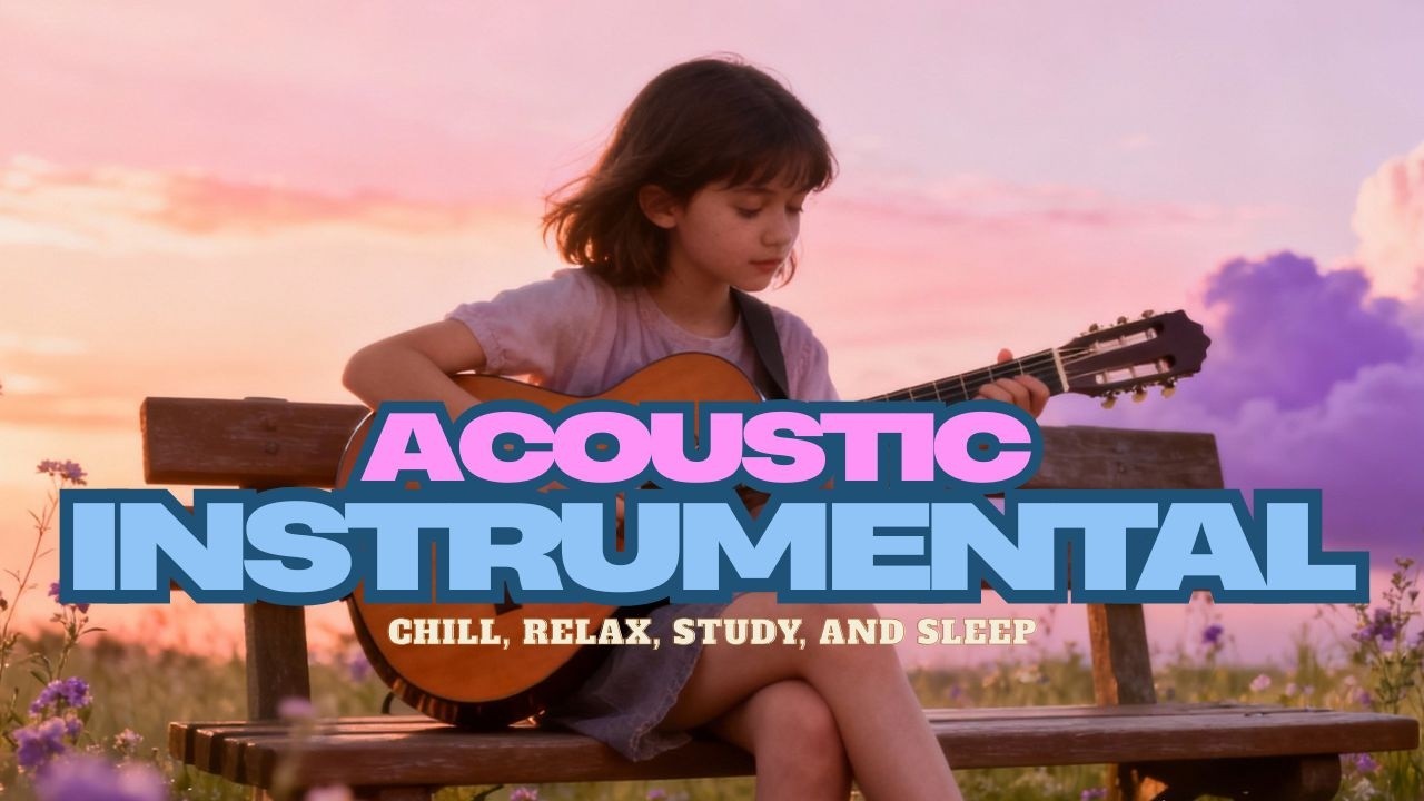 Calm Acoustic Guitar & Piano Instrumental for Relax, Study & Sleep 🎸 No Lyrics | Exalizer