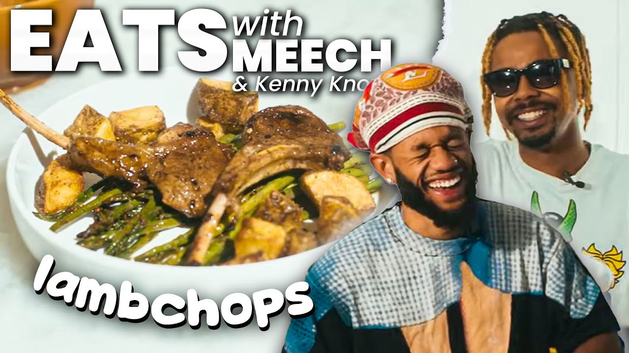 PAN SEARED LAMB CHOPS W/ KENNY KNOX | EATS WITH MEECH