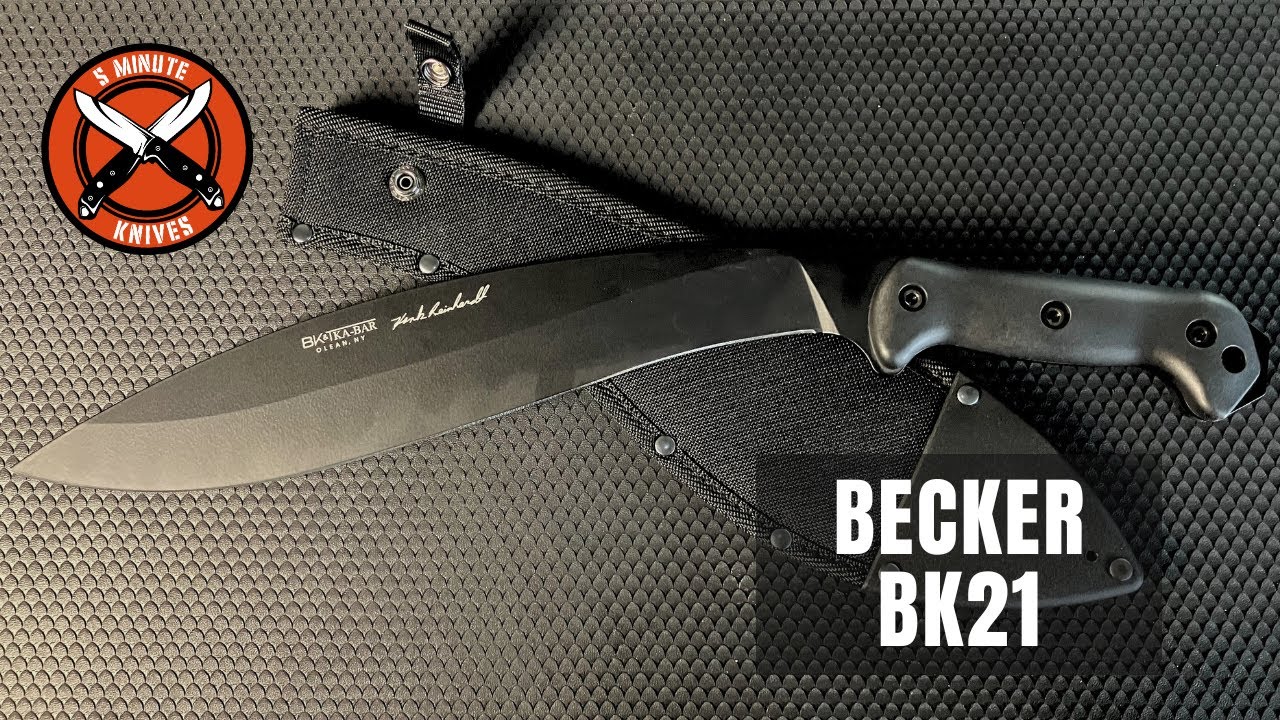 Becker BK21 Kukri - A Zombie Processor 🧟‍♂️