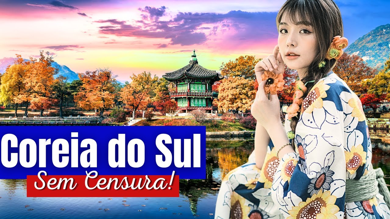 Coreia do sul em um video: aprenda sobre lugares, costumes, religião, cultura, geografia, pessoas...