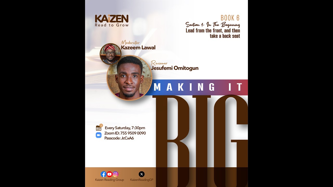 Book 6 Session 3 Making it Big by Femi Otedola