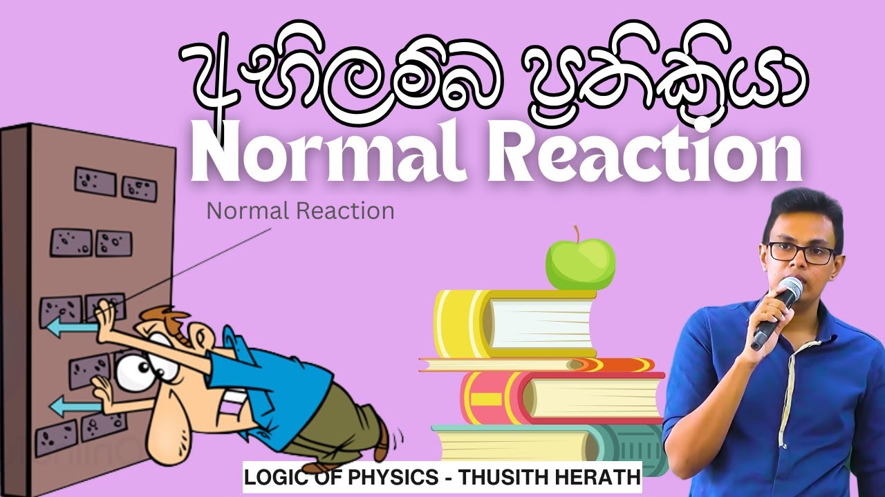 අභිලම්බ ප්‍රතික්‍රියා | Normal Reaction force | Logic of Physics - Thusith Herath