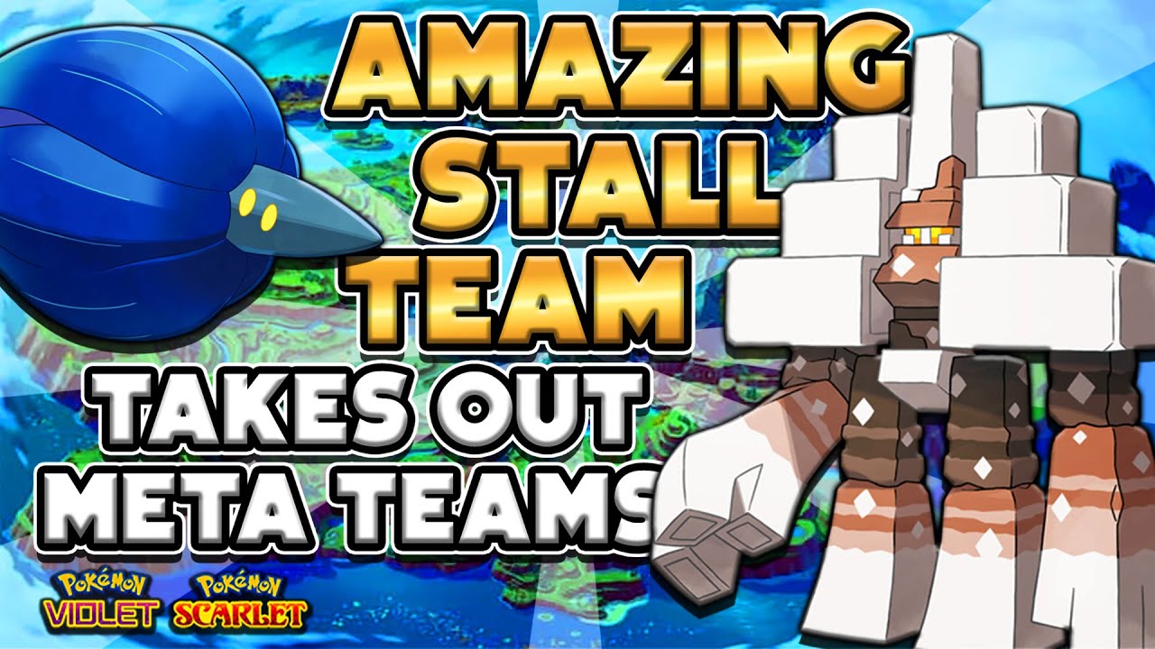 USE THIS STALL TEAM To Dominate High Ranks! - Pokémon Scarlet & Violet Ranked Double Battles