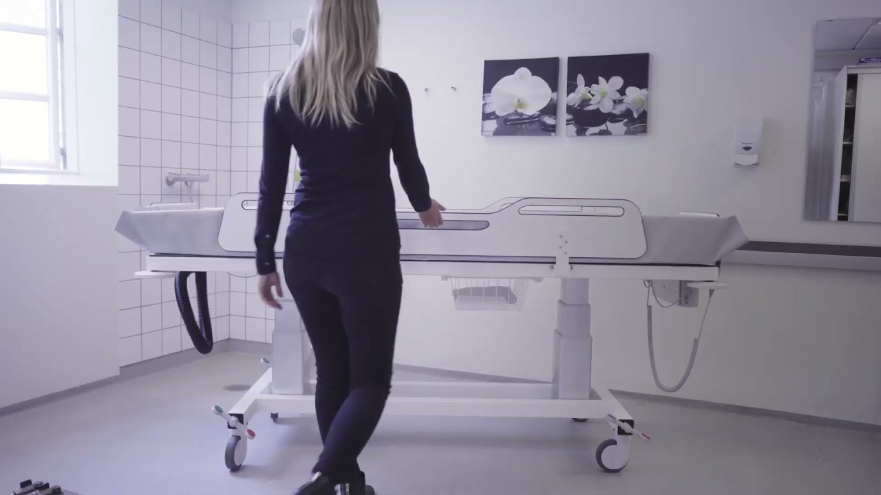AquaMax Shower Trolley by Pressalit