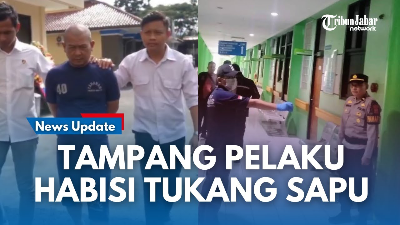 TAMPANG PELAKU Pembunuhan di RSUD Majalaya Bandung, Tukang Bersih-Bersih RSUD Dibunuh Atasannya
