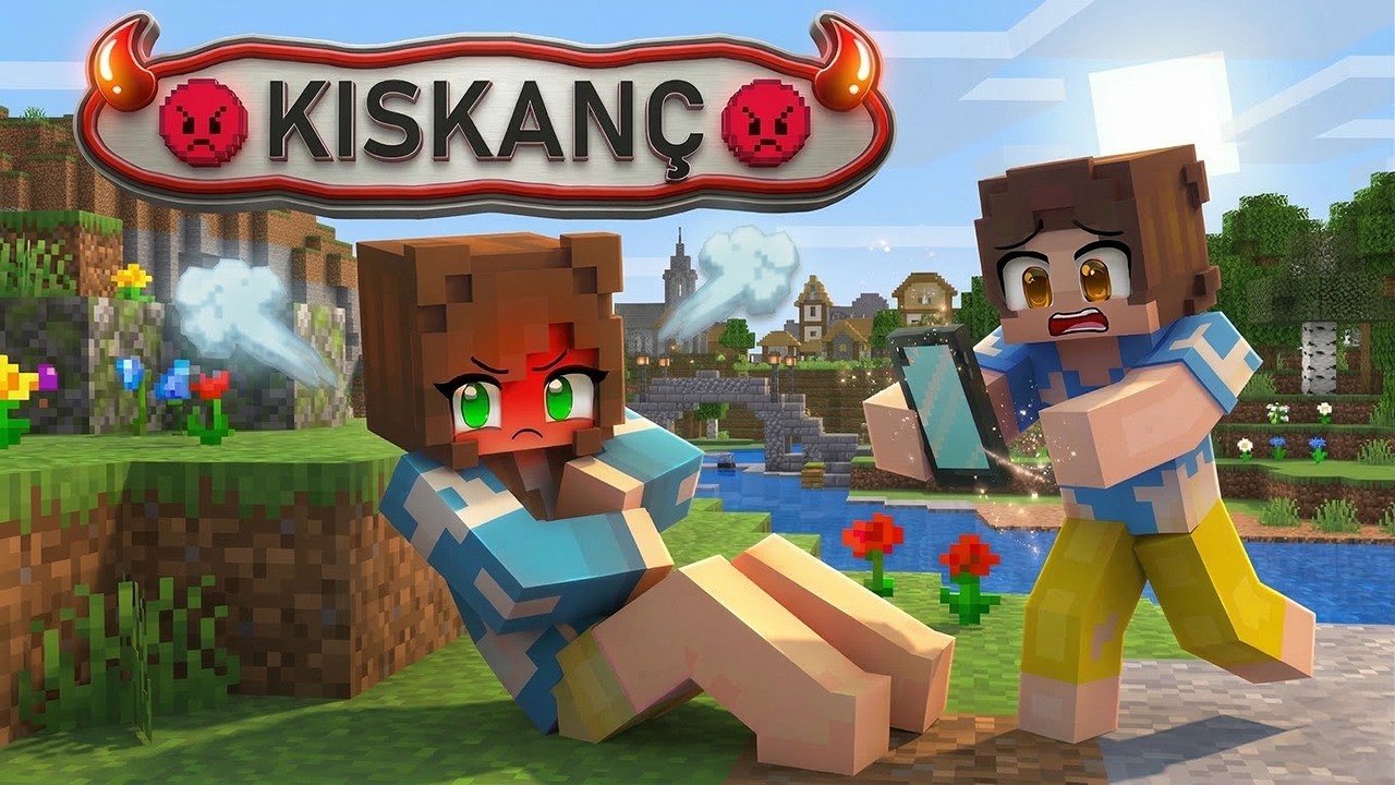 SEVGİLİMİ KISKANDIRDIM!- Minecraft