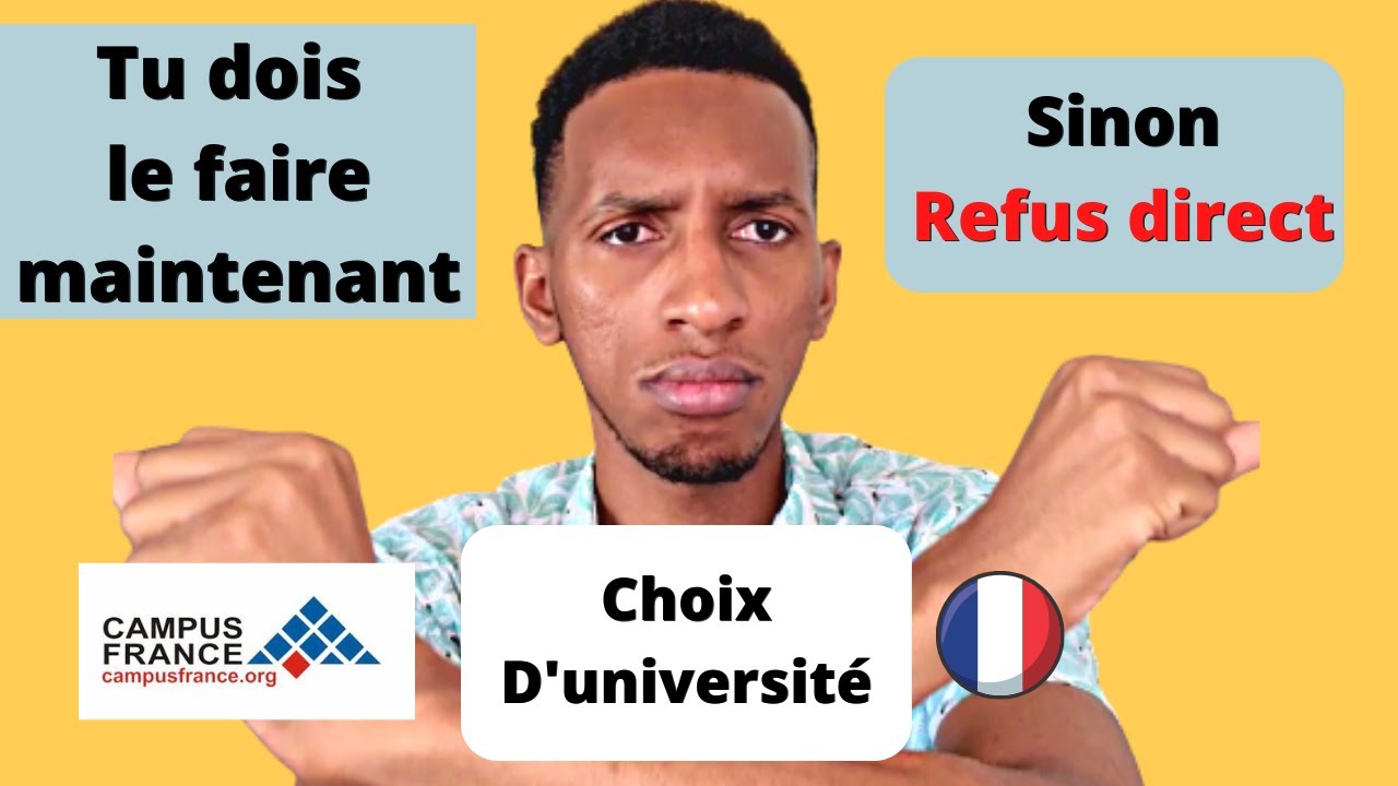 Campus France: Maximiser ses chances d'avoir une admission: les critères d'admission des universités