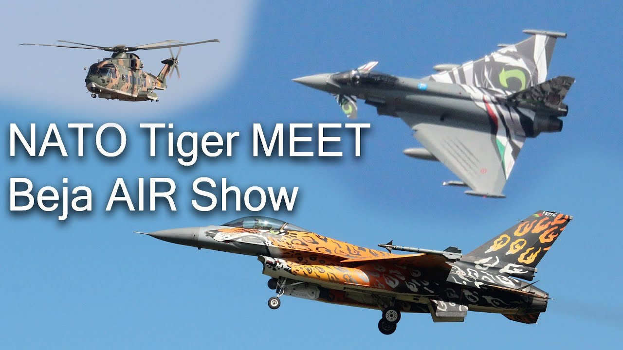 Nato Tiger Meet - Beja Portugal - Amazing Show