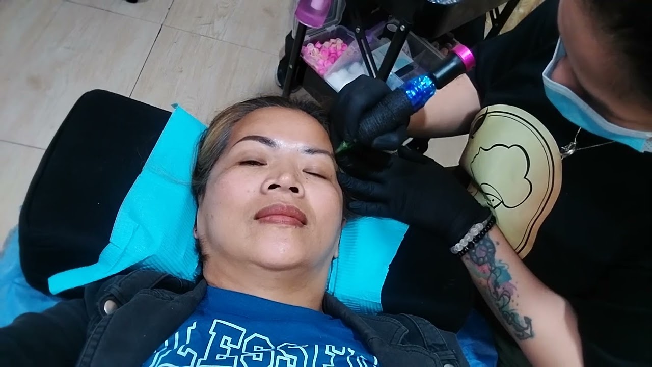 Combi brows procedure #everyone #combibrows #kilaygoals #kilayislife #thankyou 