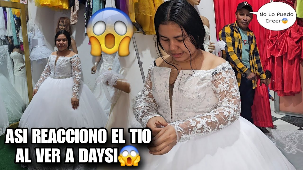 El TIO Quedo Boca Abierta Al Ver a DAYSI Con Su Vestido De Novia😱El No Puede Creer Que Ya Se Casara😢
