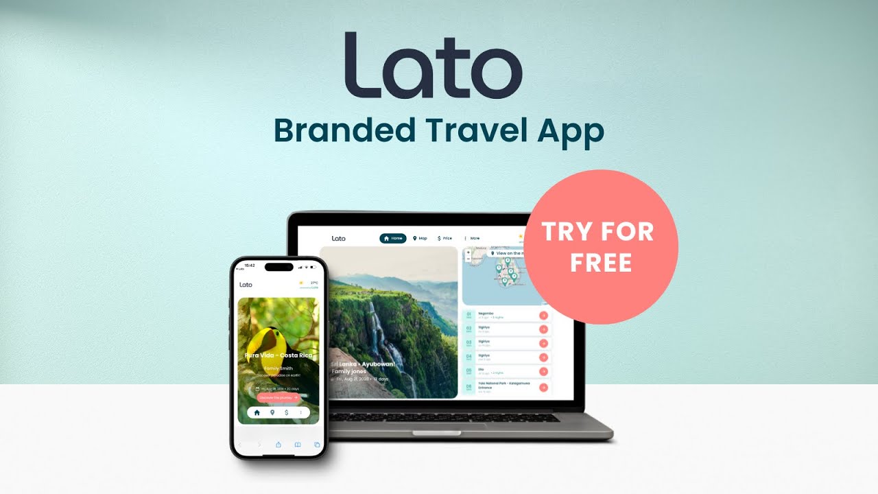Lato Travel App Full Demo