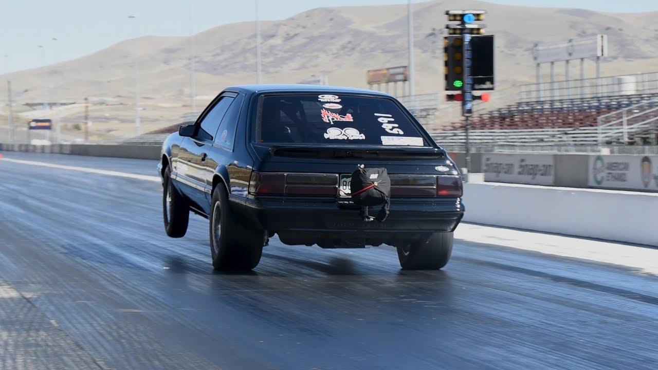 Twin Turbo SBF Foxbody Makes its first hits of the year
